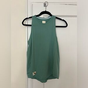 Tracksmith Harrier Tank - Spruce Green - Small